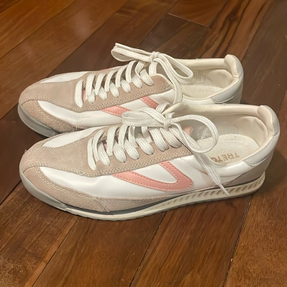Tretorn Rawlins 2.0 White Blush Sneaker size 8